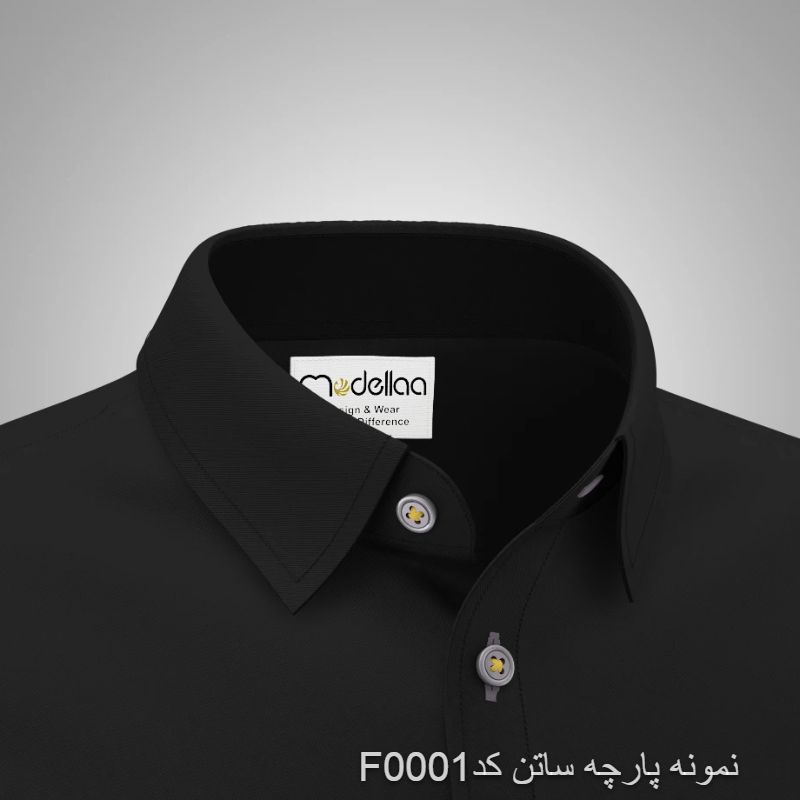نمونه پارچه پیراهنی مردانه ساتن کد F0001(جهت تست قبل از سفارش دوخت)