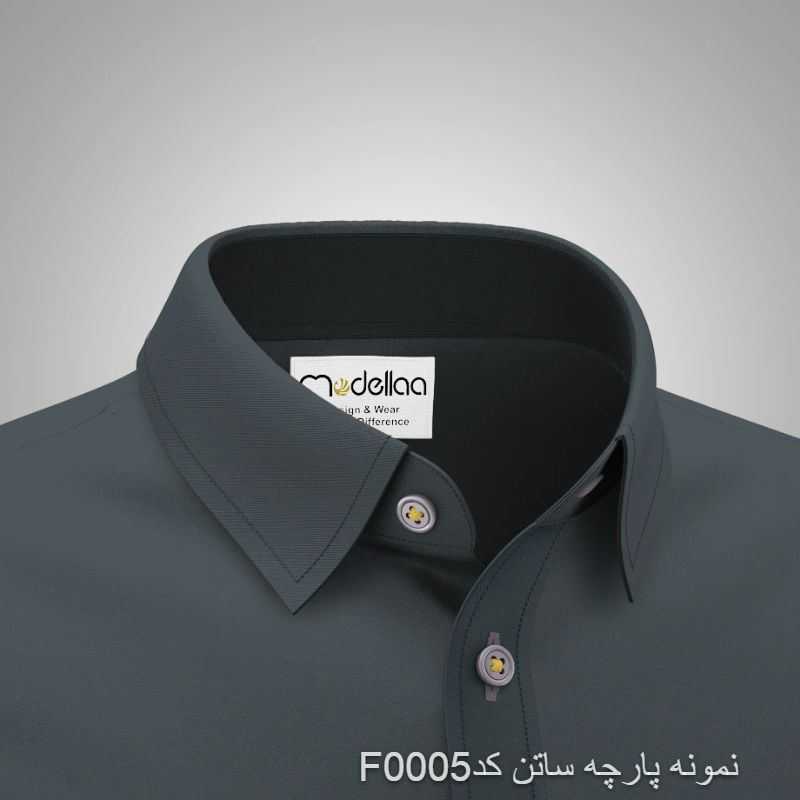 نمونه پارچه پیراهنی مردانه ساتن کد F0005(جهت تست قبل از سفارش دوخت)