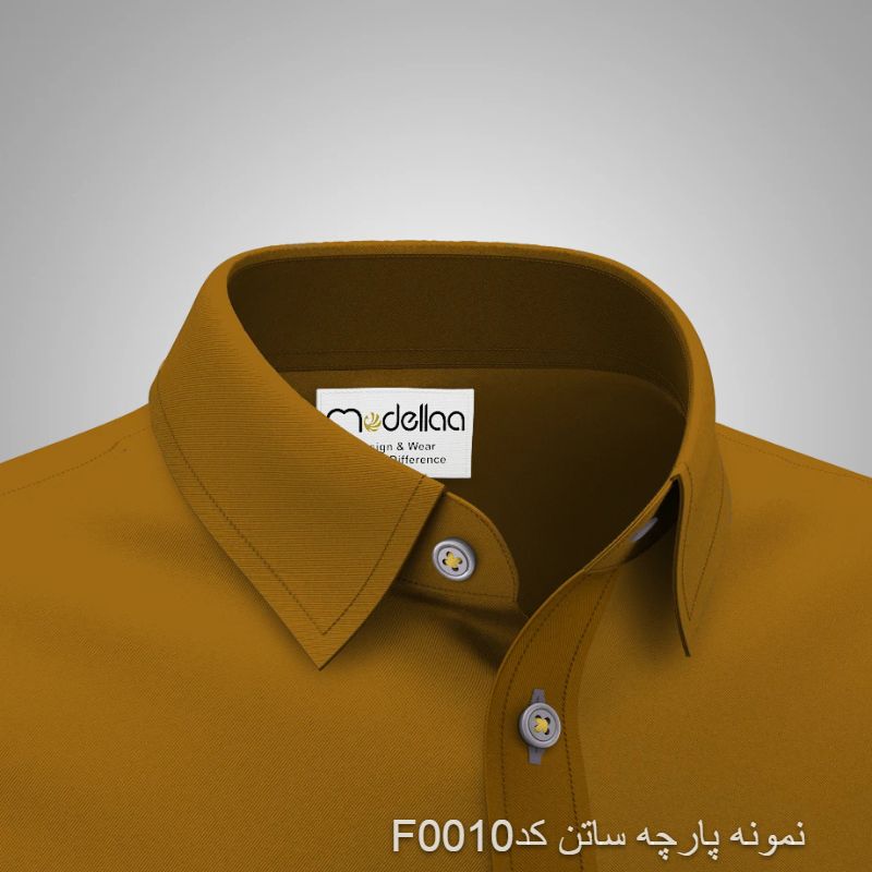 نمونه پارچه پیراهنی مردانه ساتن کد F0010(جهت تست قبل از سفارش دوخت)