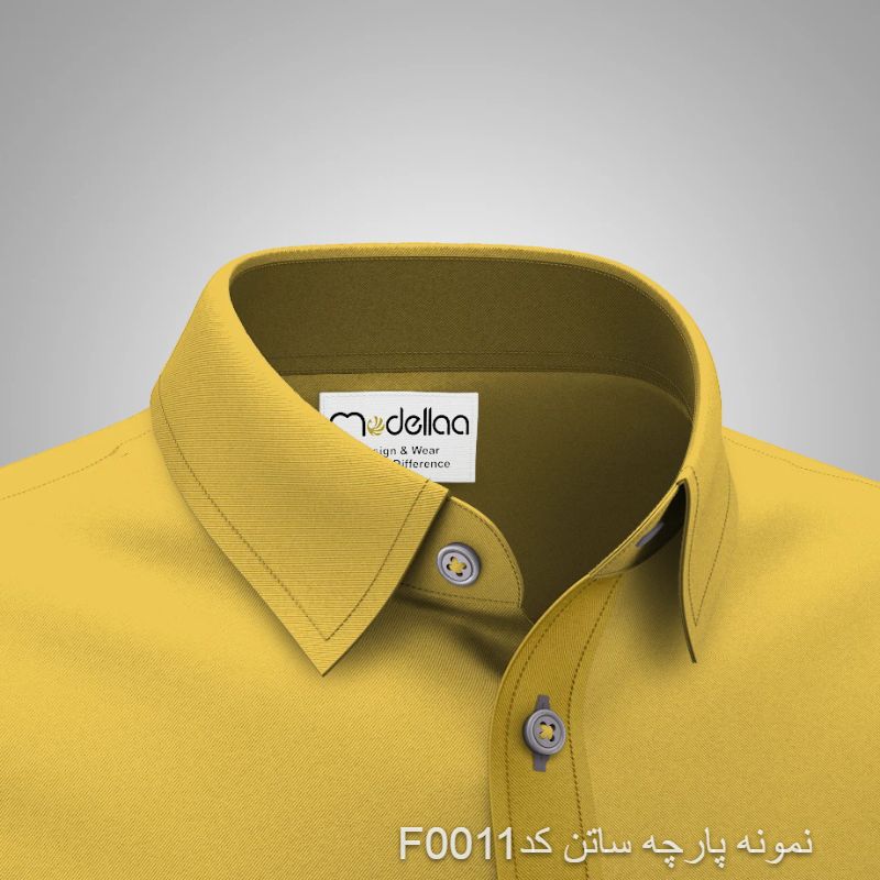 نمونه پارچه پیراهنی مردانه ساتن کد F0011(جهت تست قبل از سفارش دوخت)